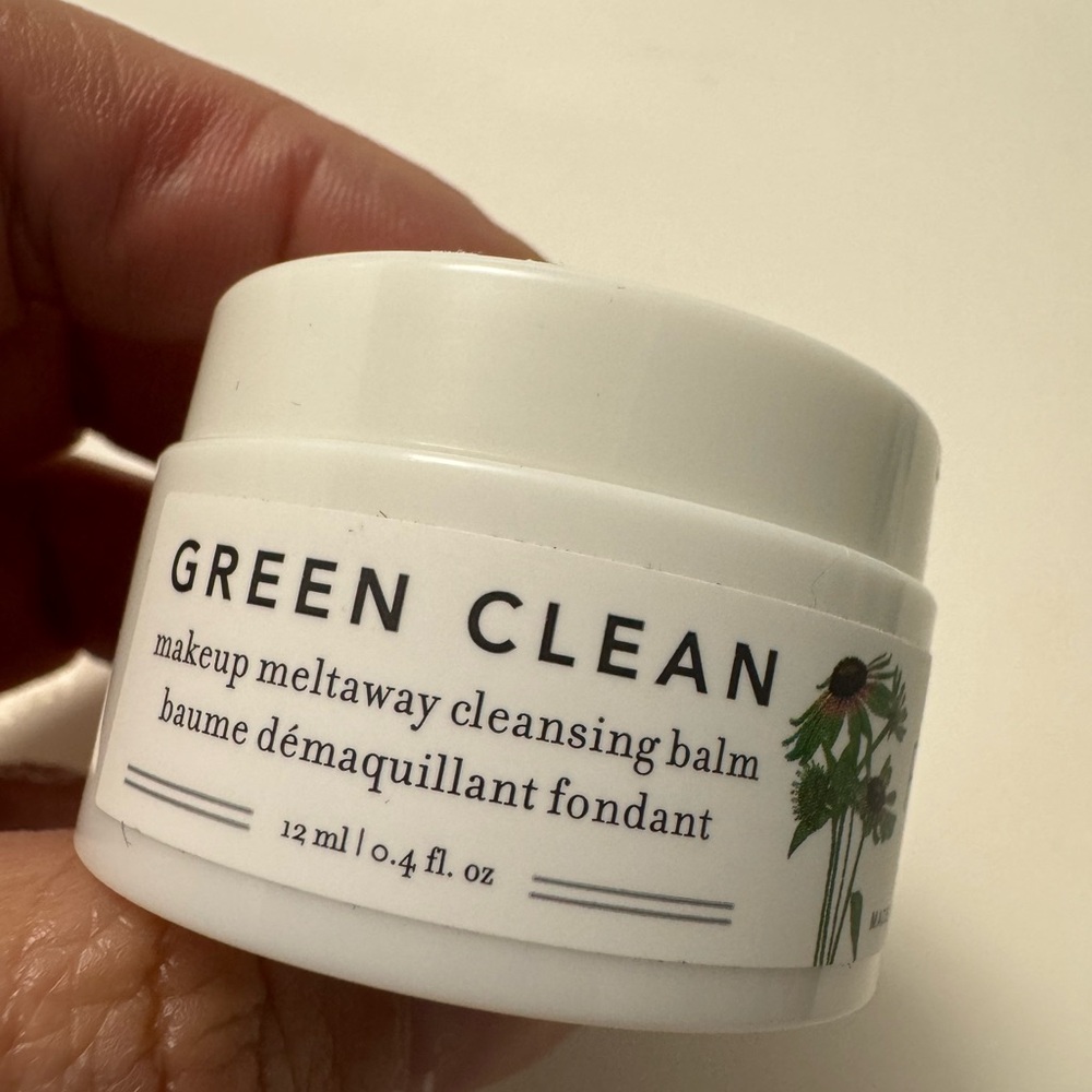 GREEN CLEAN Makeup Meltaway Cleansing Balm Mini Brand New